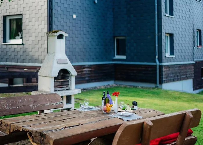 Schuetzenchalet Junior Mit Sauna Und Grill Апартаменты Браунлаге